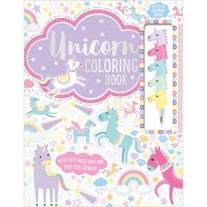 Unicorn Coloring Book -- Make Believe Ideas
